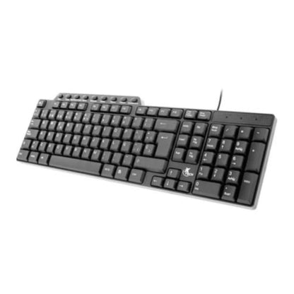 Teclado multimedia cableado espaÃ±ol XTech XTK-160S - Color negro