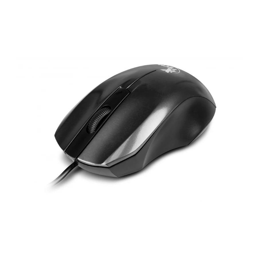 Mouse optico XTech XTM-185 - Conexion USB - Color Negro