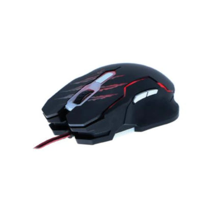 Mouse gaming LED cableado XTech Lethal Haze XTM-610  Sensor Optico  6 botones  800 1200 2400 3200 DPI