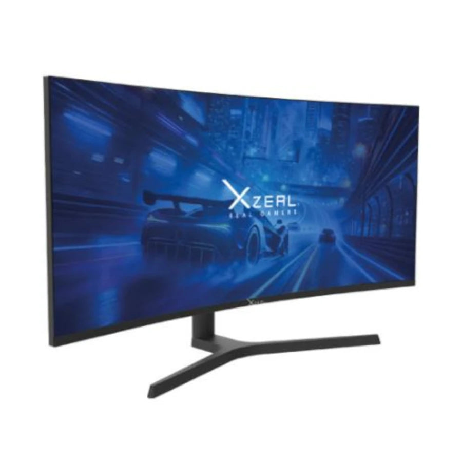 Monitor Curvo Gamer XZEAL XZ6010-1 de 34" Resolución de 3440x1440p 165Hz 4ms Color Negro