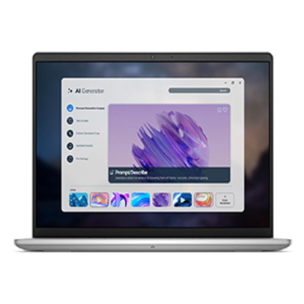 Laptop Dell Pro 14 Essential AMD RYZEN 5-220 8GB RAM 512 SSD Lector de Huella W11 PRO 1Y Basico