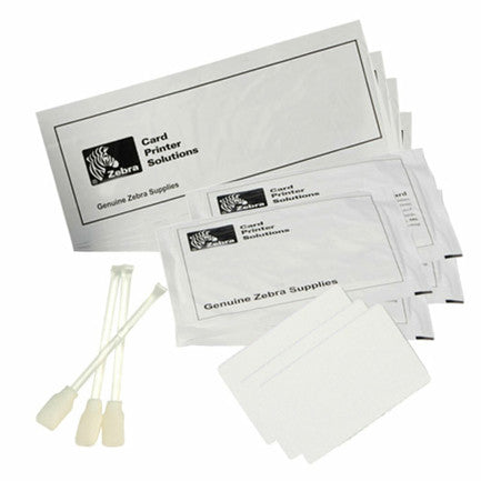 Kit de limpieza Zebra para ZXP Serie 7 (60mil impresiones) 12 tarjetas de limpieza 12 hisopos y 3 tarjetas adhesivas