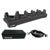 Base de carga Zebra hasta 5 equipos TC53/TC58 c/funda Incluye (PWR-BGA12V108W0WW) (CBL-DC-318A1-01) (SHIM-CRD-TC5-GRY)
