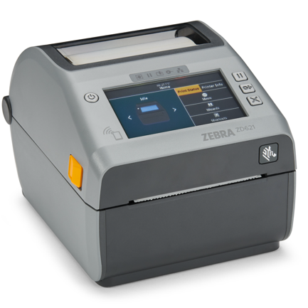 Impresora Zebra ZD621 TD 4 203 dpi con Cortadora de etiquetas Puertos Serial / USB / RJ-45 / USB Host / BTLE5 / EZPL