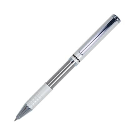 Bolígrafo Zebra Slide Pen Punto Mediano 1.0mm Tinta Negra Color Blanco