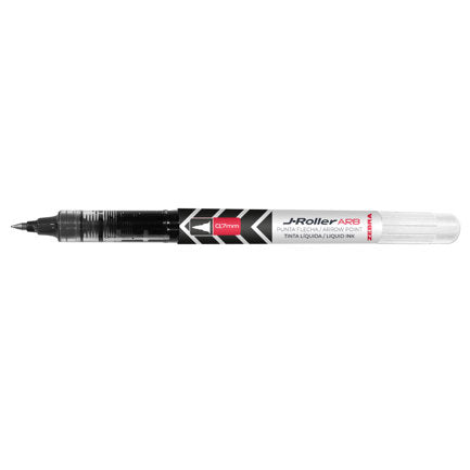 Boligrafo Zebra J-Roller ARB Punto Med 0.7mm Color Negro C/6pz