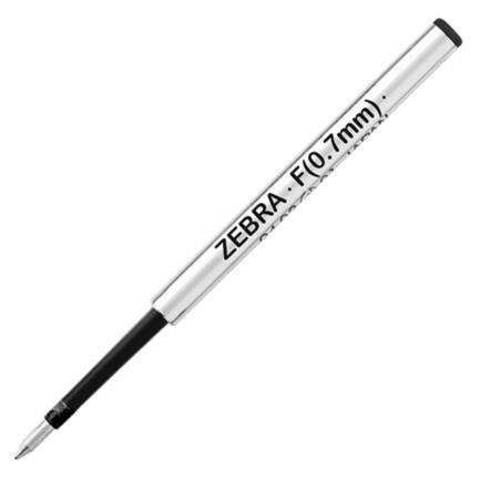 Repuesto Zebra F para Bolígrafo F-301 Color Negro C/12 Pzas