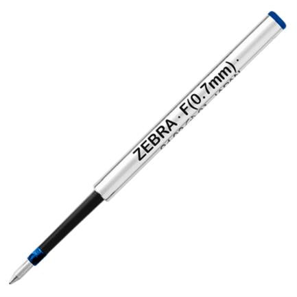 Repuesto Zebra F para Bolígrafo F-301A Color Azul C/12 Pzas