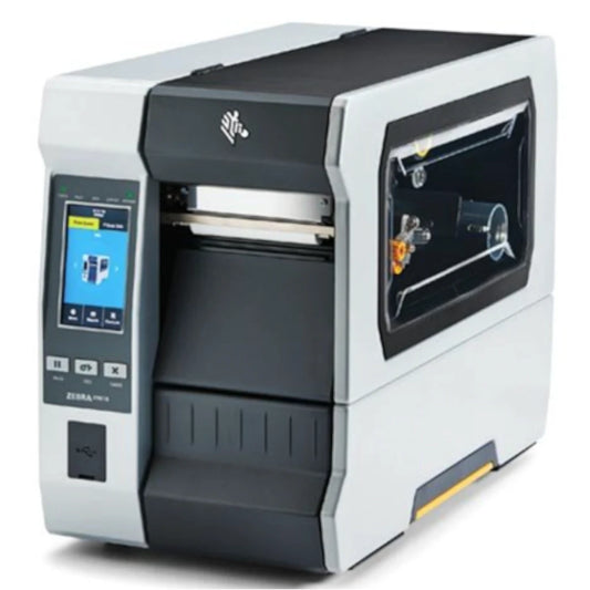 Impresora Zebra ZT610 TT 4inch 203dpi Cable US Serial USB RJ-45 Bto4.1 host USB Corte Color Tactil ZPL