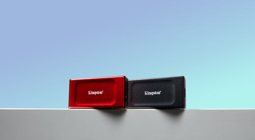 Unidad de Estado Solido SSD Externo Kingston XS1000 1TB USB Color Rojo