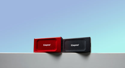 Unidad de Estado Solido SSD Externo Kingston XS1000 1TB USB Color Rojo