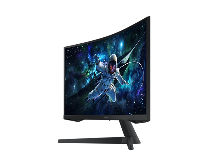 Monitor Samsung 27" Gaming Odyssey G55C QHD 2560 x 1440 165HZ VA CURVO 1000R G5