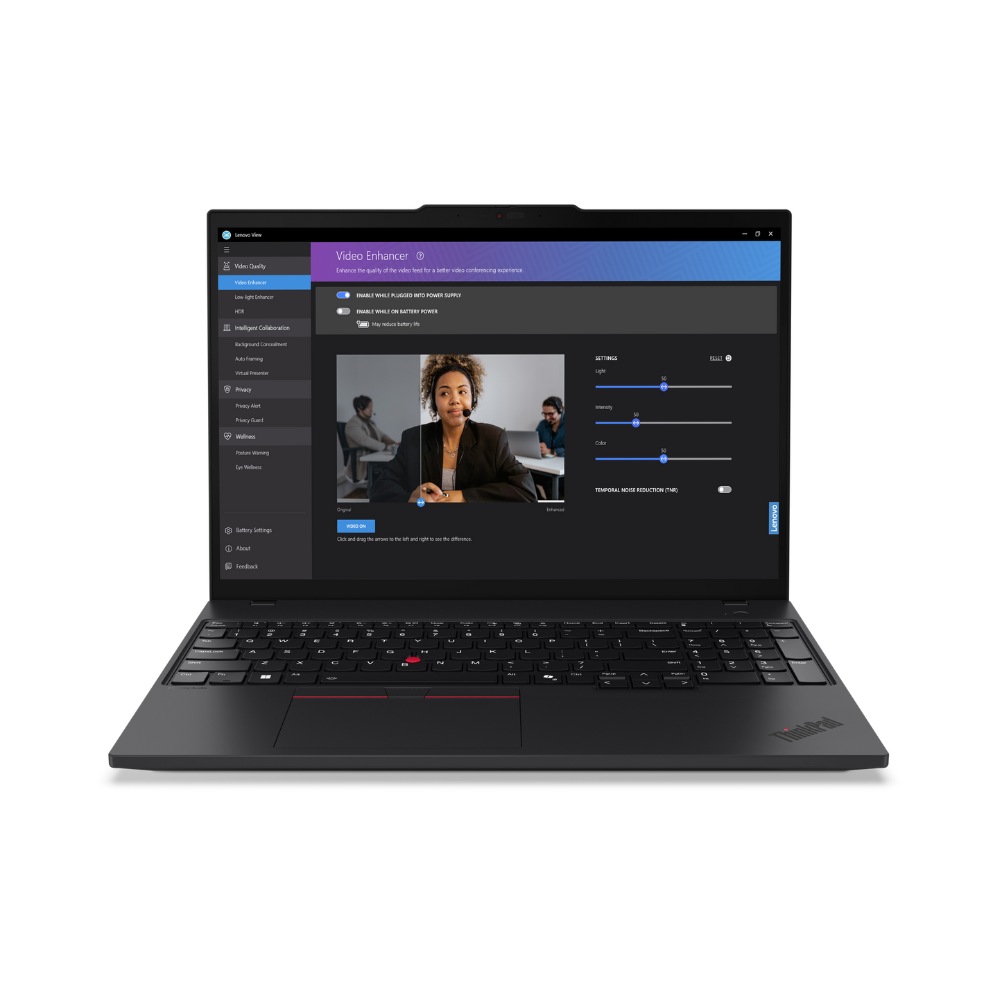 Laptop Lenovo ThinkPad T16 G3 16" Intel Core Ultra 5 125U Win 11 Pro 64 16 GB 512GB SSD 3YR Premier Support Negro