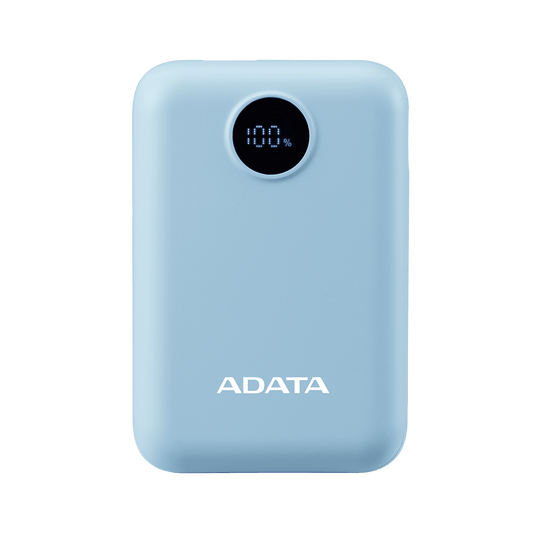 Power Bank Adata 10000mAh Digital PC10022 Azul