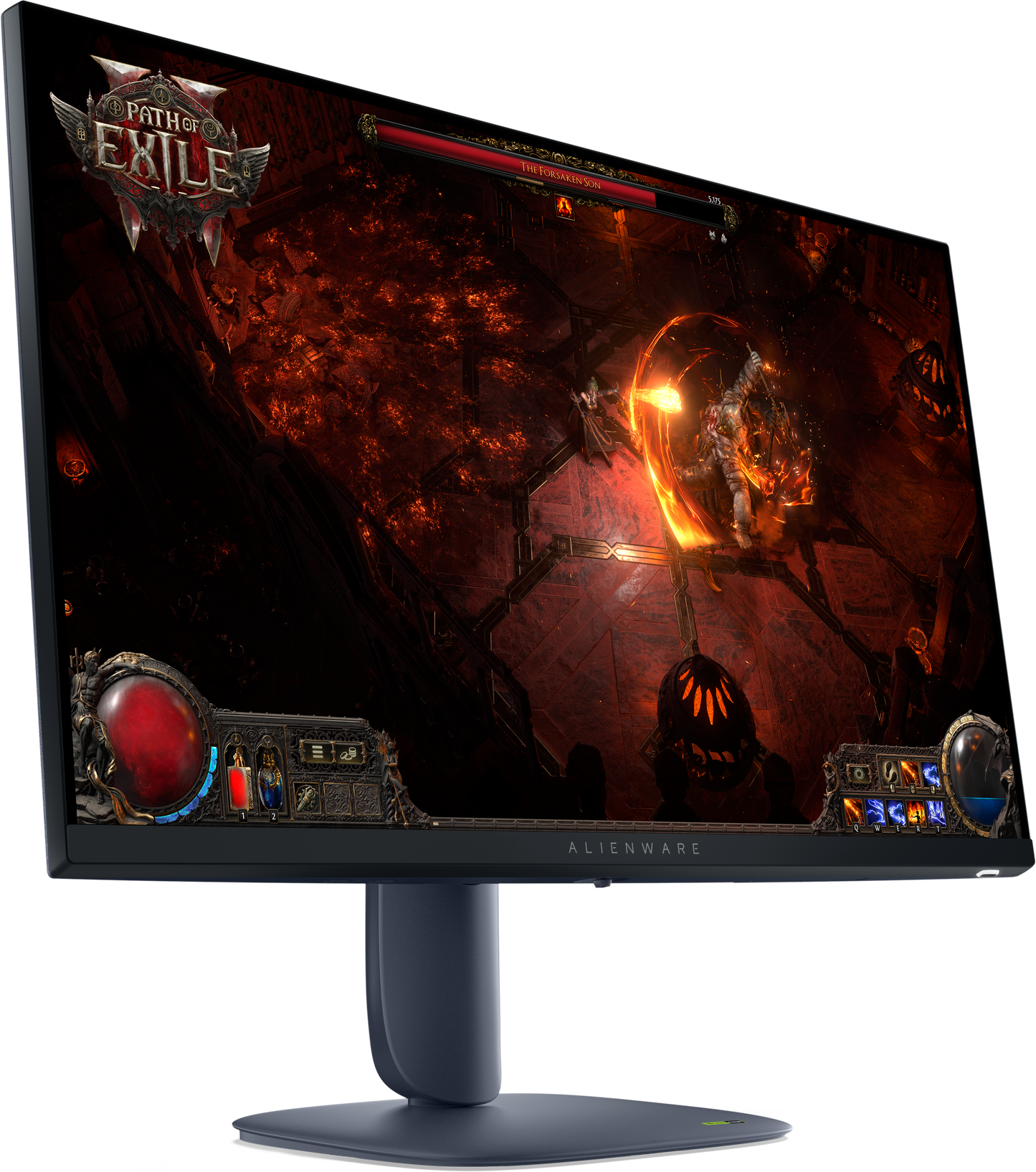 Monitor Alienware 27¨ AW2725DM Resolucion 2560 x 1440  QHD DP/HDMI
