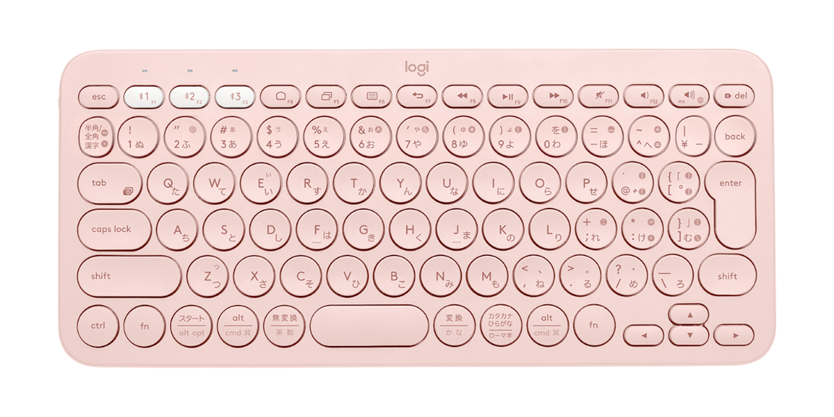 Teclado Logitech K380 Multidispositivo Inalámbrico Color Rosa