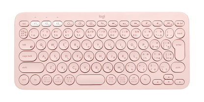 Teclado Logitech K380 Multidispositivo Inalámbrico Color Rosa