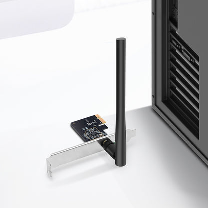 Adaptador TP-LinkDual Band Wi-Fi PCI Express yHigh Gain External Antennas