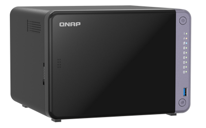 Unidad NAS QNAP CPU ARM Alpine AL524 Quad Core 2.0GHz 4GB RAM RJ45 10GbE 6 Bahias 3.5" Linux Sin Discos