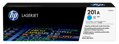 Toner HP LaserJet 201A Cian