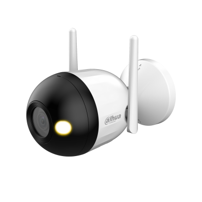 Cámara Dahua IP Bullet Wifi de 4 Megapíxeles/ Microfono Integrado/ 30 Mts IR/ Ranura para MicroSD/ IA / IP67