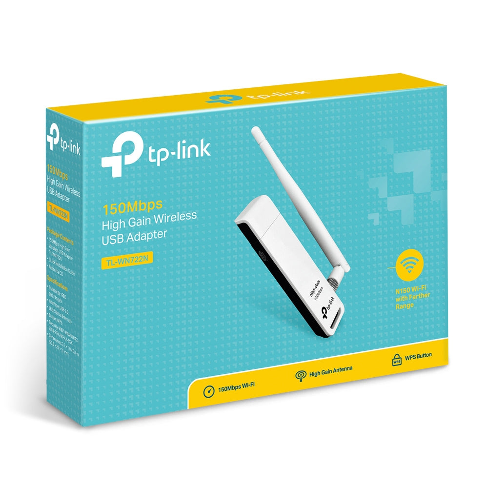 TARJETA DE RED INALAMBRICA TP-LINK USB N 150 MBPS DE ALTA GA