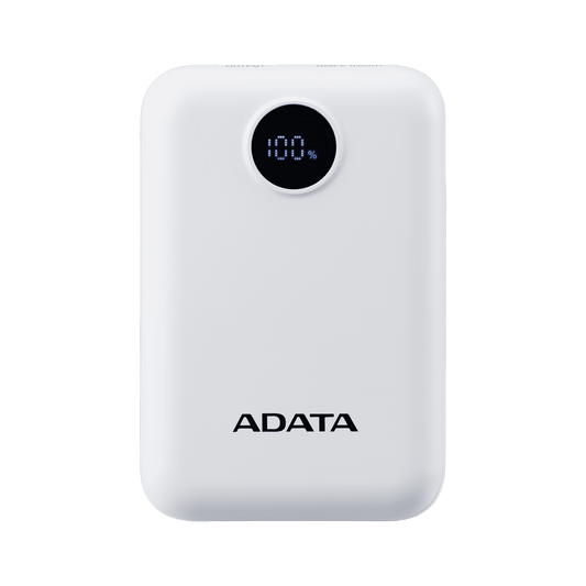Power Bank Adata 10000mAh Digital PC10022 Blanco