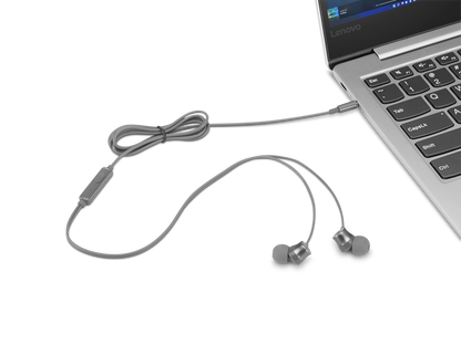 Audífonos Lenovo 110 In-Ear Color Gris