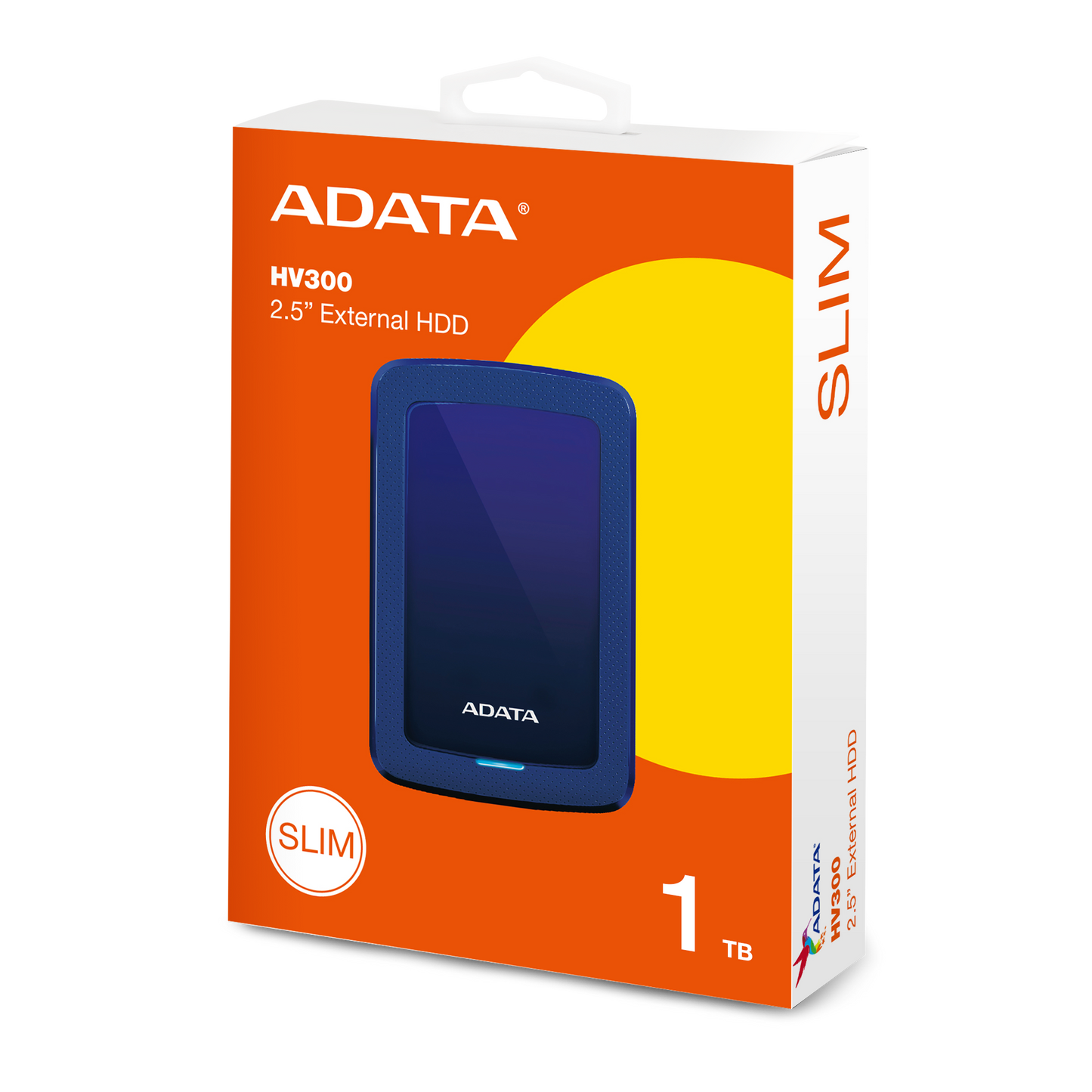Disco Duro Externo Adata 1TB HV300 2.5" USB 3.1 Azul