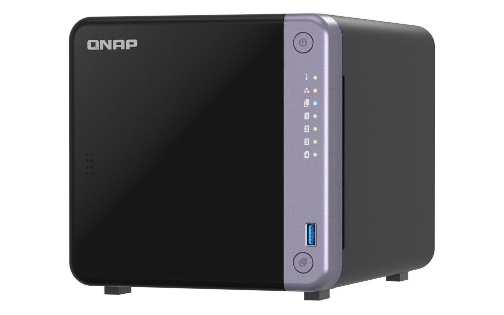 Unidad NAS QNAP TS-432X-4G-US de 4 bahías 4 GB DDR4 RAM sin Disco