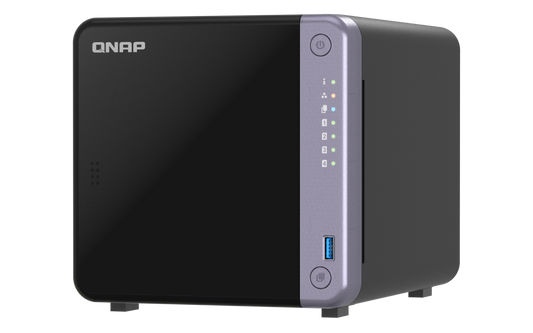 Unidad NAS QNAP TS-432X-4G-US de 4 bahías 4 GB DDR4 RAM sin Disco