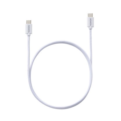 Cable USB Adata USB-C A USB-C de 2 metros Color Blanco