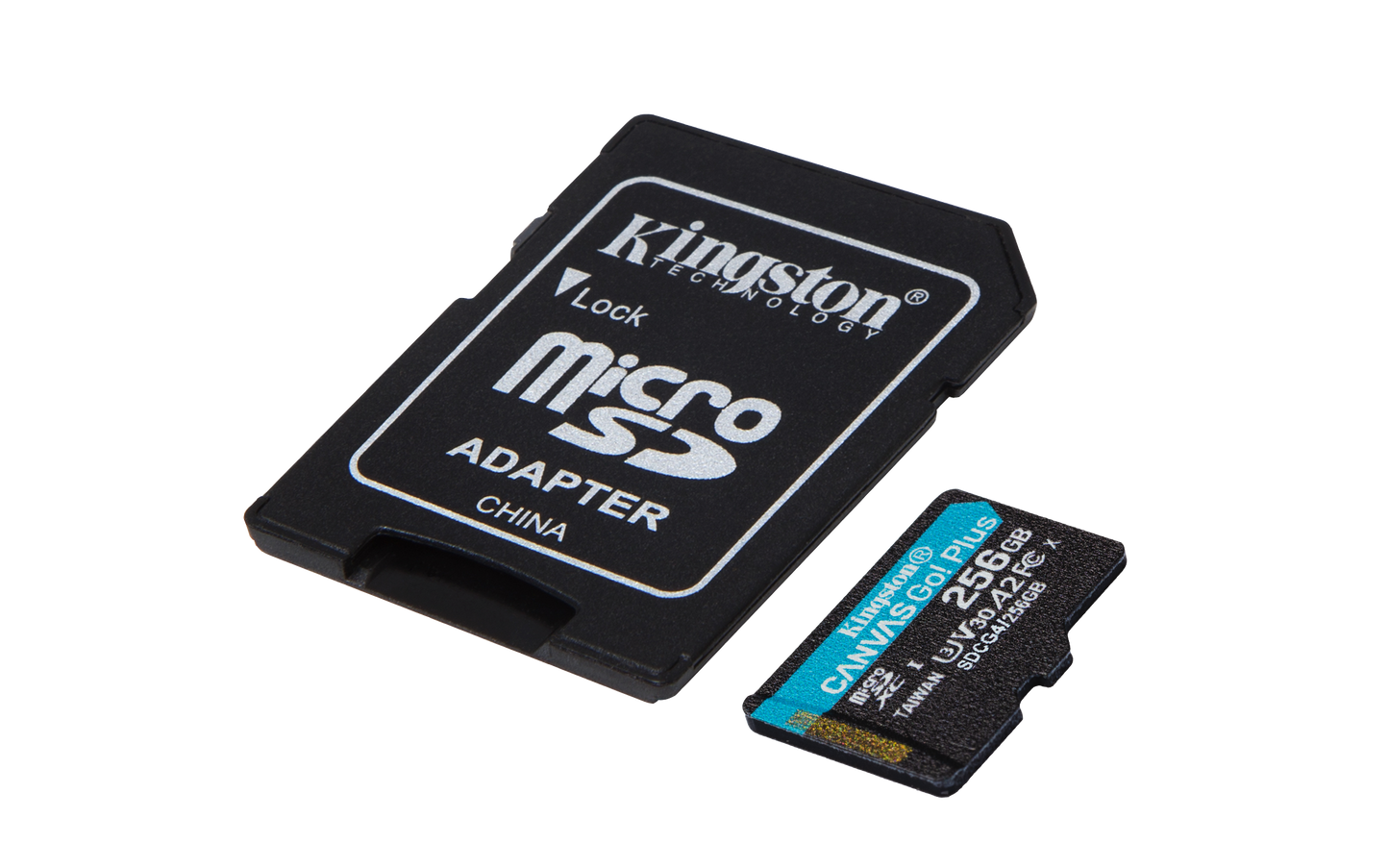 Memoria Micro SD Kingston Flash Canvas GO PLUS 256GB UHS-I CLASE 10 C/Adaptador
