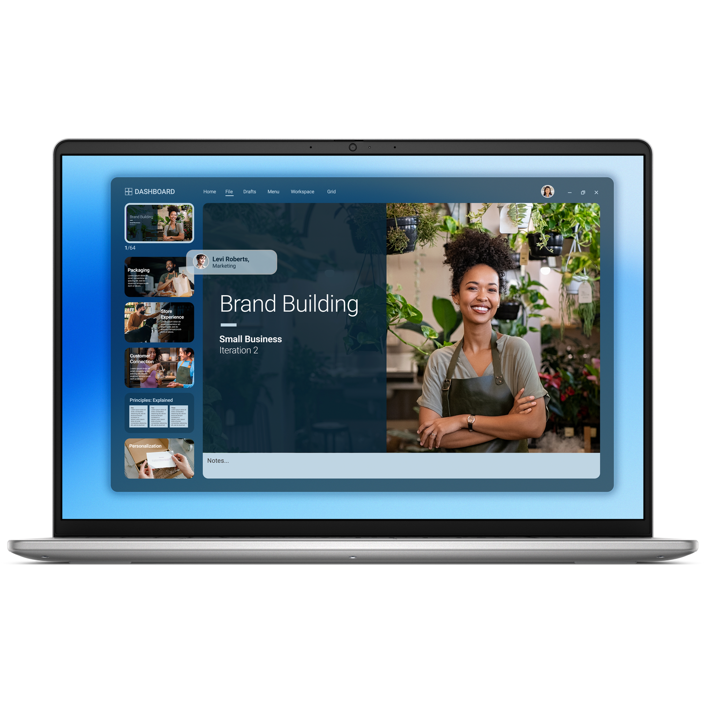 Laptop Dell DC16251 16  TOUCH INTEL CORE 7-150U  RAM 16GB 1TB SSD W11 HOME 1Y CARRY IN