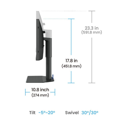 Monitor BenQ SW242Q para fotografia 24.1 In  IPS  2560x1600