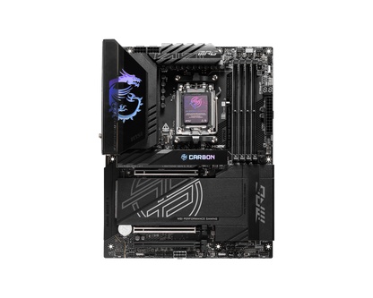 Tarjeta Madre MSI MPG X870E CARBON WIFI ATX Socket AM5 AMD X870E 256GB DDR5 HDMI/DP para AMD