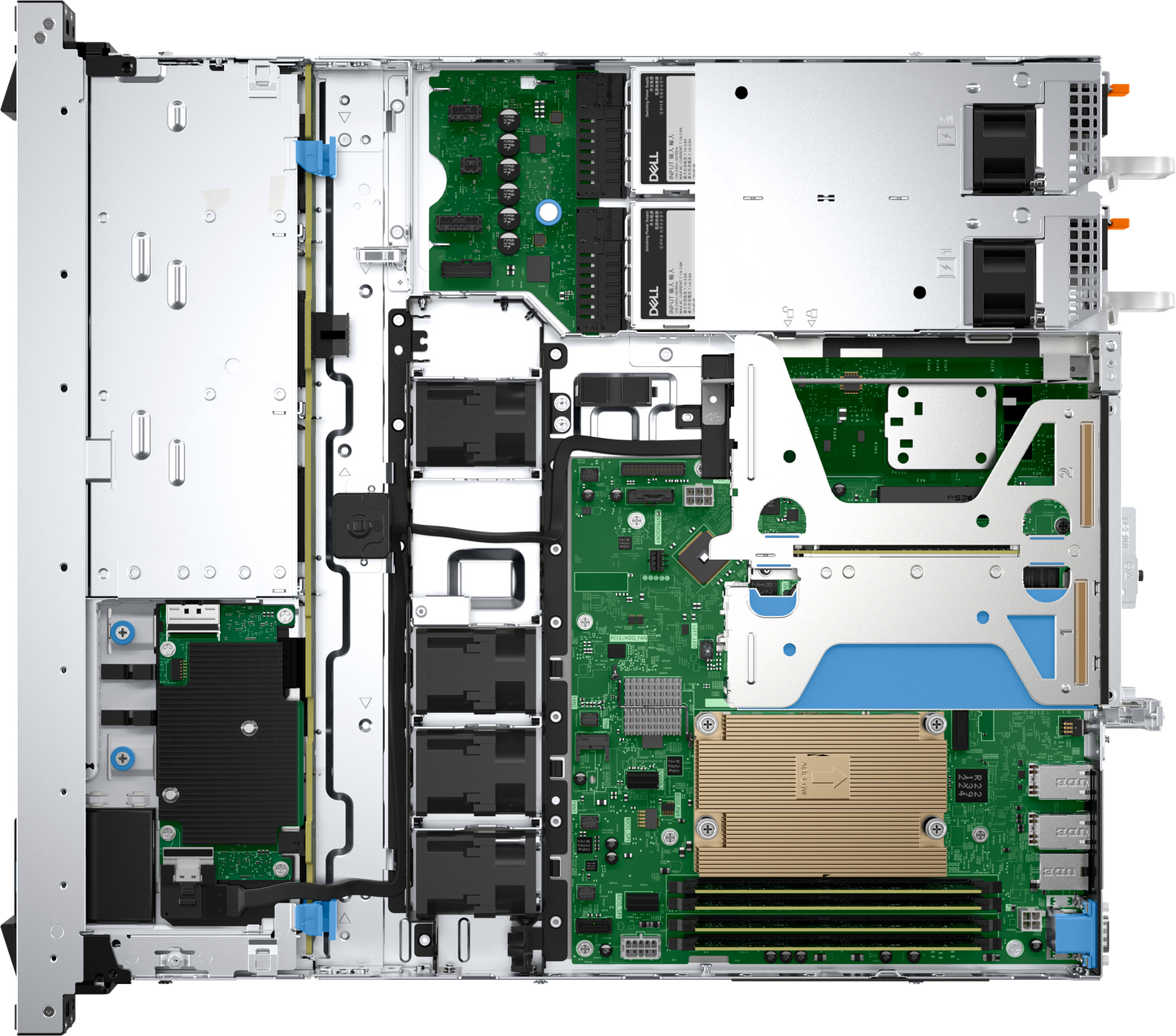 Servidor Dell PowerEdge R360 Intel Xeon 6315P 1x16GB 5600MT/s 2TB 3.5 H755 3 Years ProSupport NBD