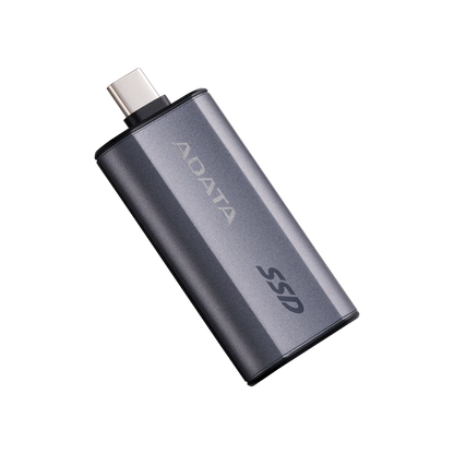 Disco Duro Externo Adata SC750 3.5" 2TB USB-C 3.1 Gris Resistente a Polvo para PC