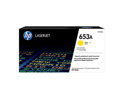 Toner HP 653A Amarillo