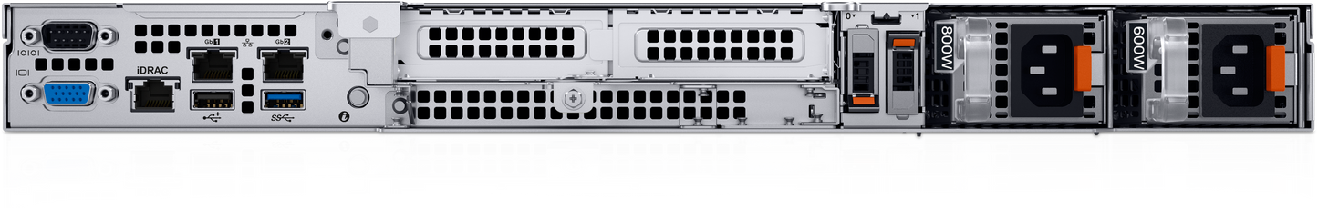 Servidor Dell PowerEdge R360 Intel Xeon 6315P 1x16GB 5600MT/s 2TB 3.5 H755 3 Years ProSupport NBD