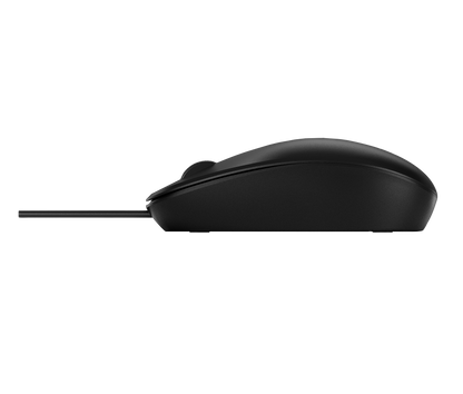 Mouse HP 125 Wired USB Color Negro