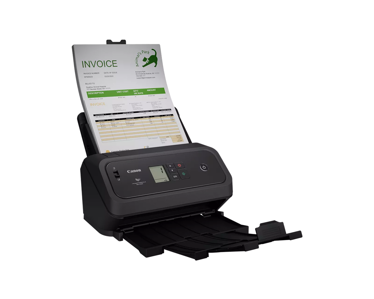Escaner Canon Image Formula DR-C350 de 50ppm y Capacidad de 100 Hojas con WIFI