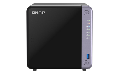 Unidad NAS QNAP TS-432X-4G-US de 4 bahías 4 GB DDR4 RAM sin Disco