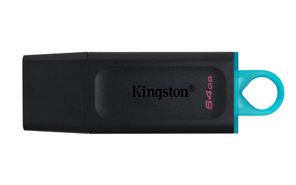 Memoria USB Kingston DataTraveler Exodia 64GB 3.2 Color Negro