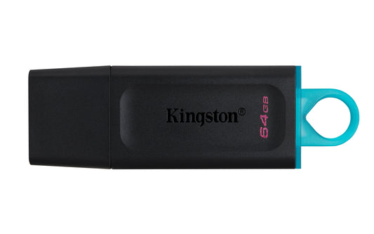 Memoria USB Kingston DataTraveler Exodia 64GB 3.2 Color Negro