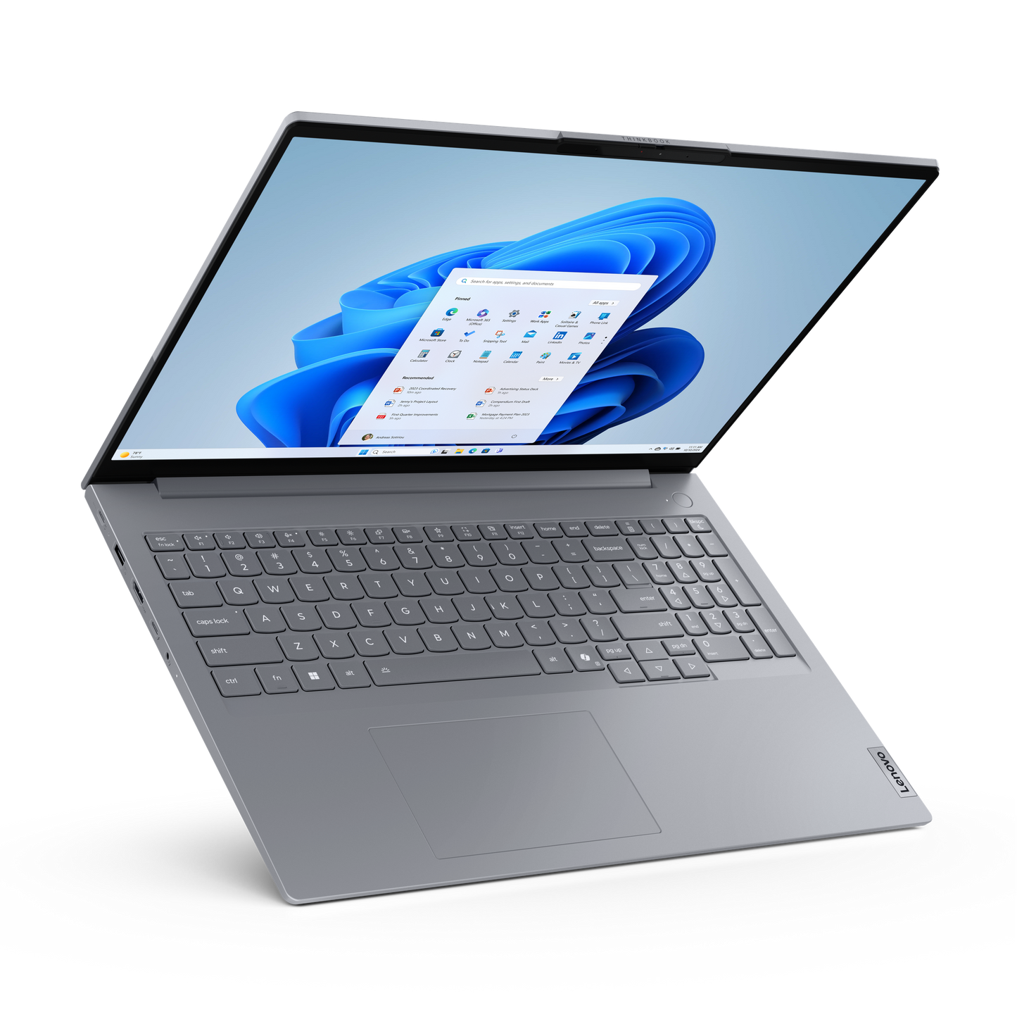Laptop Lenovo ThinkBook 16 G8 16" Intel Core 5 210H NoTouch Win 11 Pro 64 16GB 512GB SSD Intel Graphics 1CourierCarryin