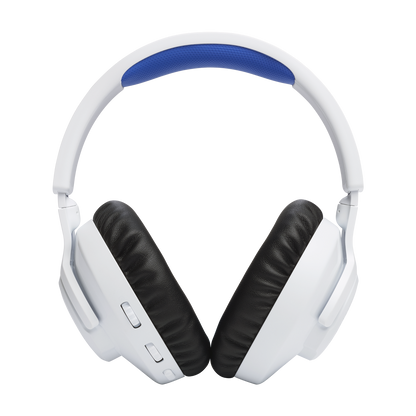 Auriculares inalámbricos JBL supraaurales para juegos JBL Quantum 360P para consola PS color blanco/azul