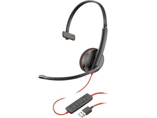Auriculares Polycom Blackwire 3210 Monaural Usb-A Headset (Bulk)