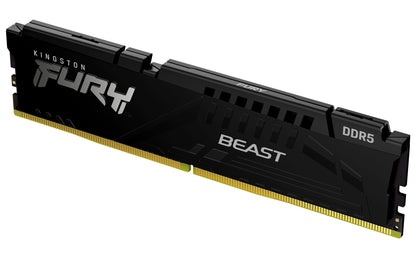 Memoria Ram Kingston Fury Beast 16 GB DIMM DDR5 5600MHZ CL36 1.35V Color Negro