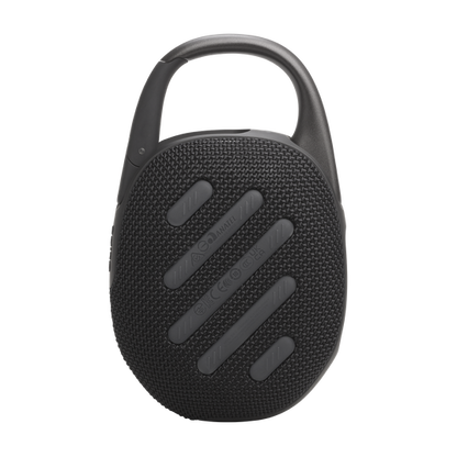 Altavoz JBL Clip 5 inalámbrico portátil resistente al agua color Negro